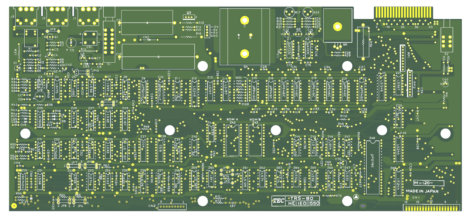 Model I Japan Motherboard Marcel Erz